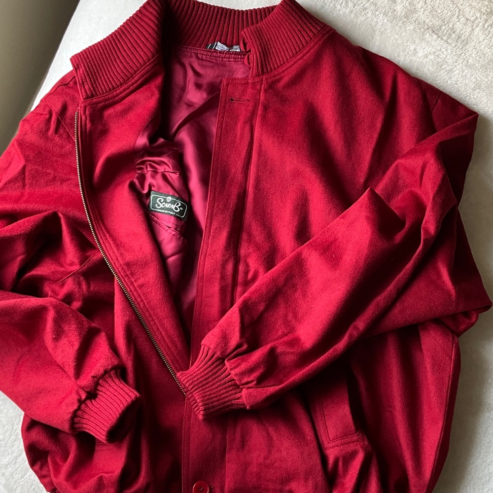 Scarlet Zip-Up Sweater for Men